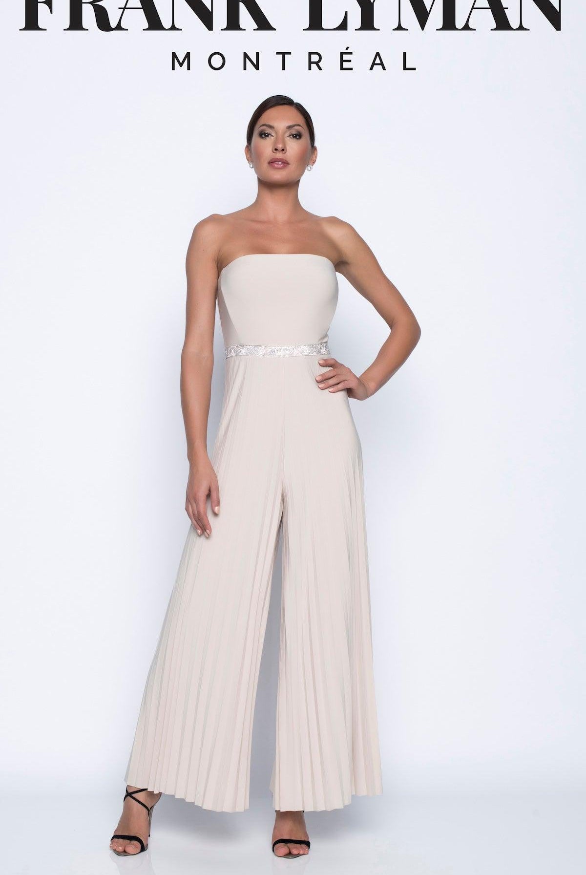 Frank Lyman concertina pleated All-in-one freeshipping - Solitaire Fashions Darwen