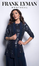 FRANK LYMAN EVENING  JACKET NAVY 209211 freeshipping - Solitaire Fashions Darwen