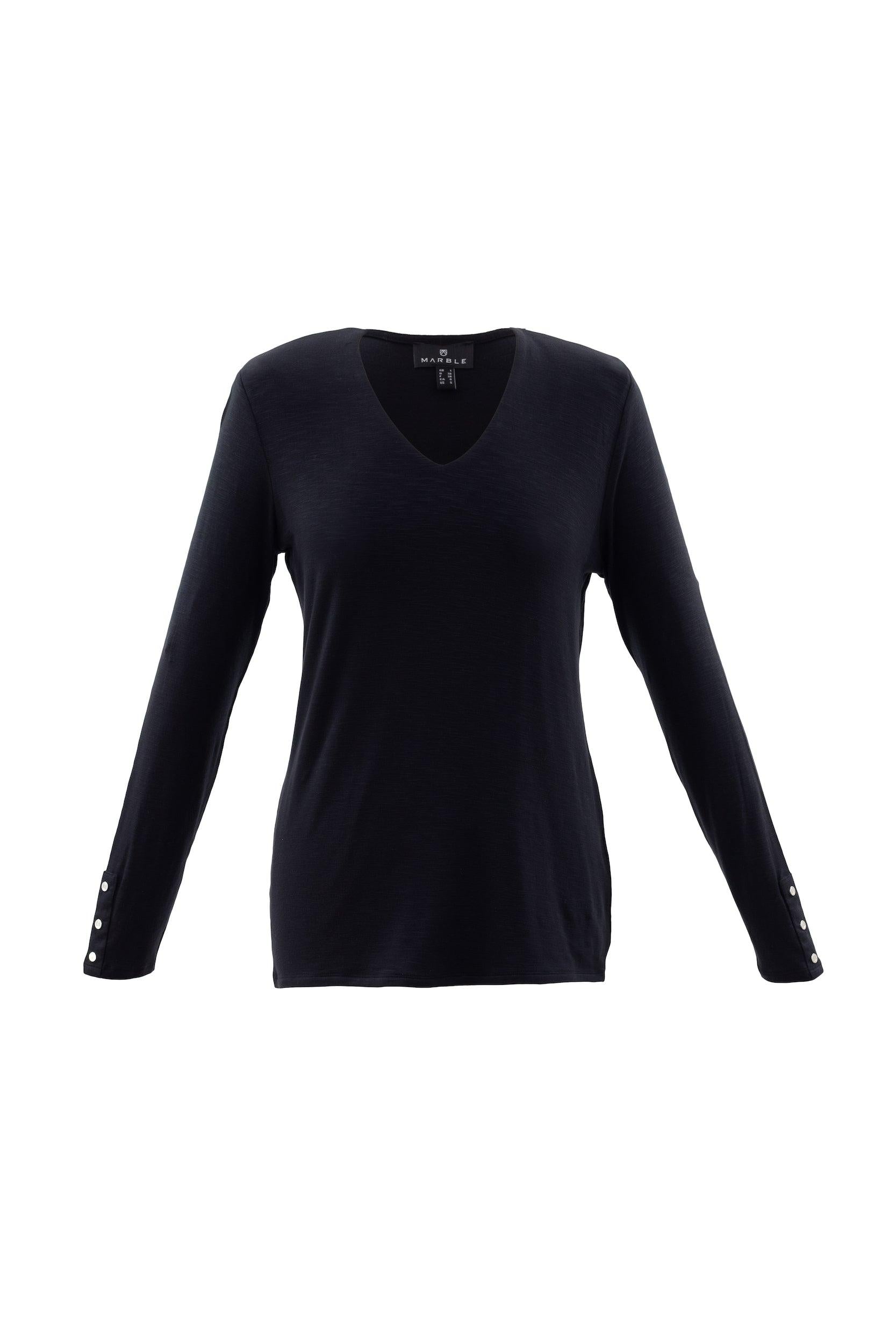 MARBLE KNITWEAR FINE SILKY KNIT 5928  Cream Black or Purple freeshipping - Solitaire Fashions Darwen