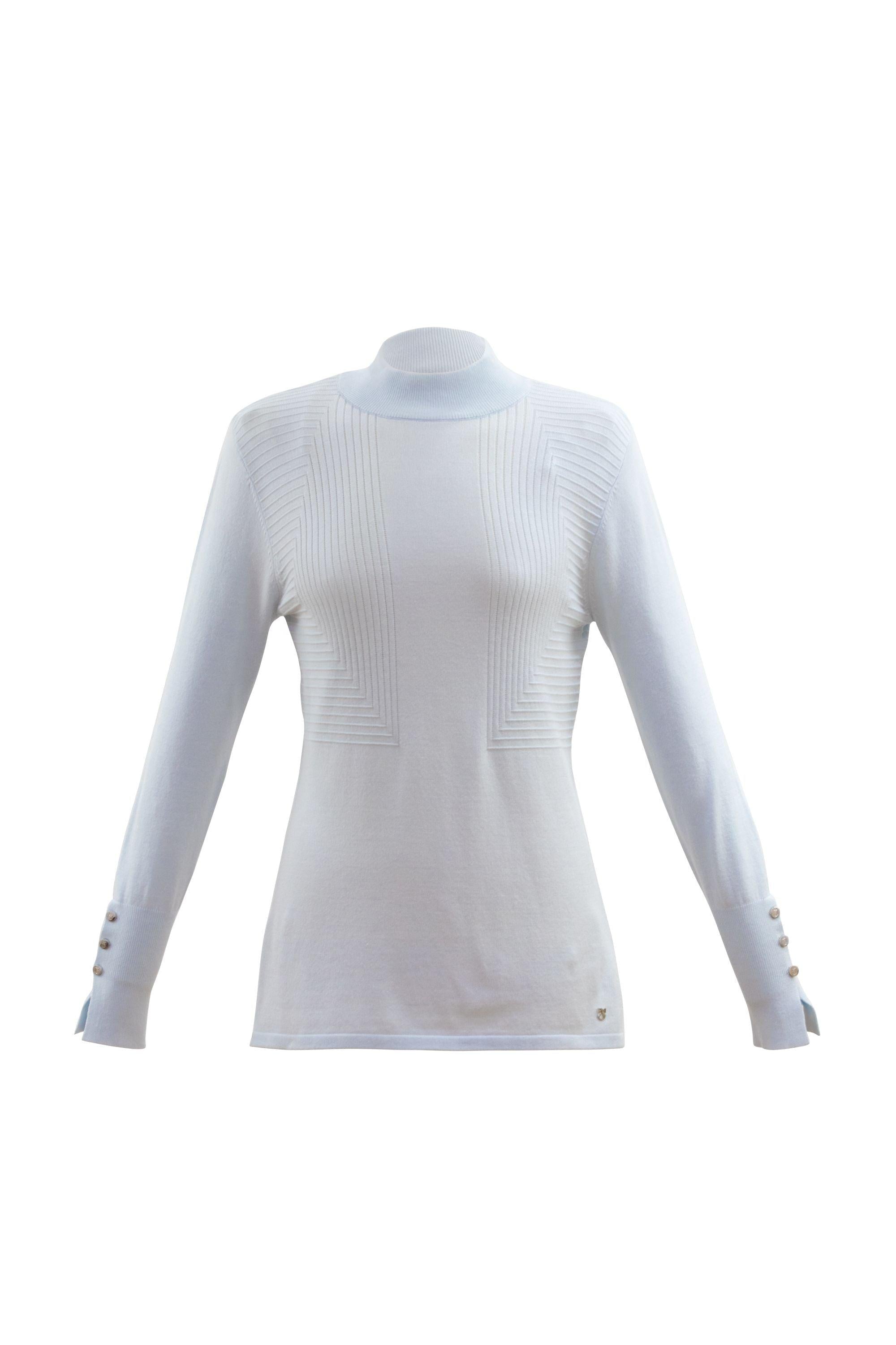 Marble Rib Knit Sweater M6315 freeshipping - Solitaire Fashions Darwen