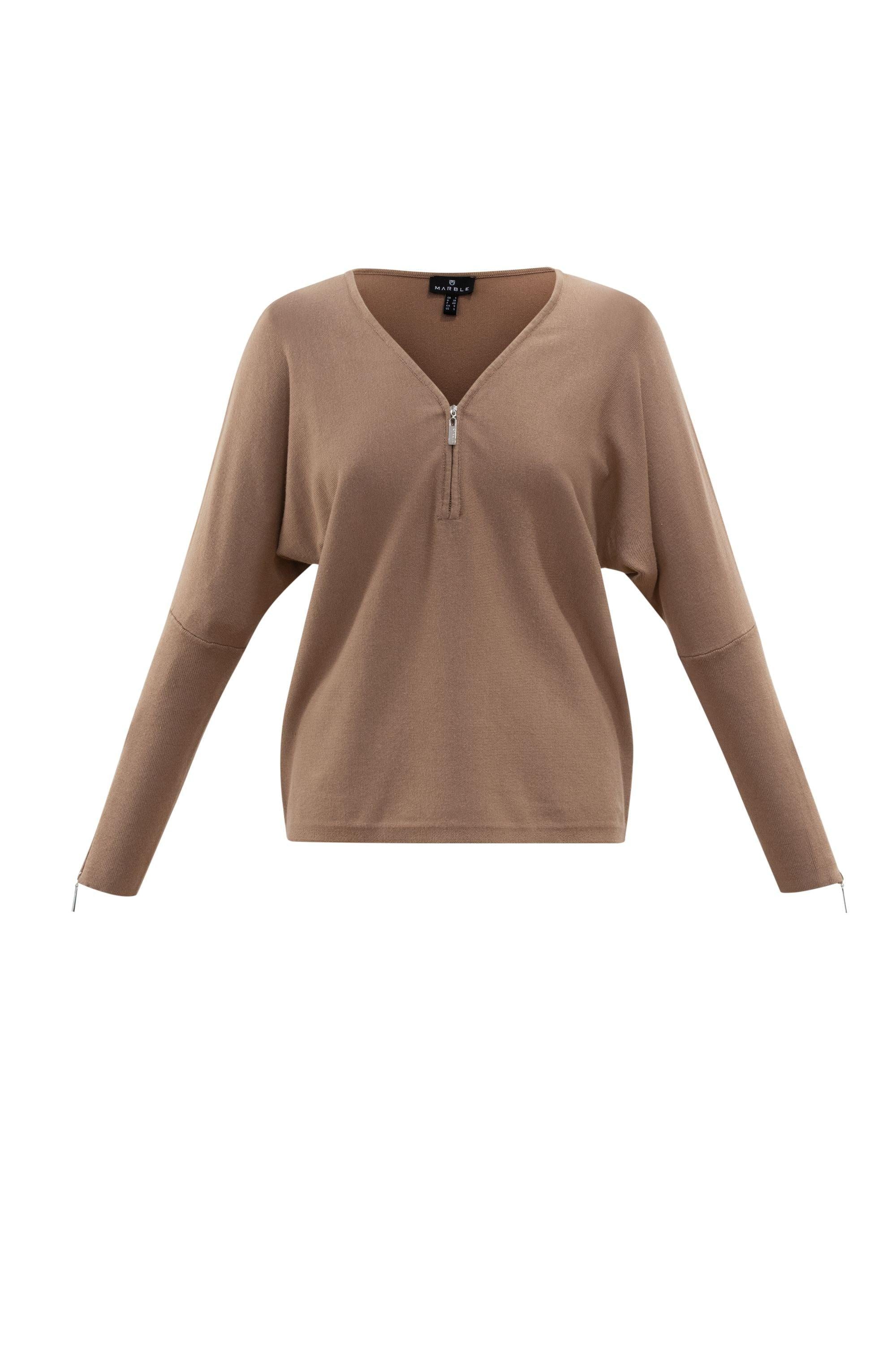 Marble soft knitted sweater M6323 freeshipping - Solitaire Fashions Darwen