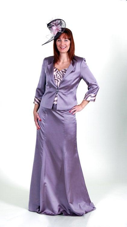 CABOTINE 3 PEIECE SUIT WITH LONG SKIRT freeshipping - Solitaire Fashions Darwen