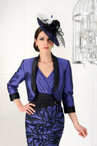 DRESS CODE CUMMERBUND DETAIL DRESS & JACKET freeshipping - Solitaire Fashions Darwen