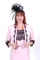 DRESS CODE LACE ENHANCED DRESS WITH WAIST LENGTH JACKET freeshipping - Solitaire Fashions Darwen