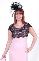 DRESS CODE LACE ENHANCED DRESS WITH WAIST LENGTH JACKET freeshipping - Solitaire Fashions Darwen