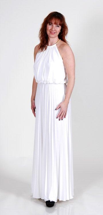 FRANK LYMAN HALTER STYLE DRESS freeshipping - Solitaire Fashions Darwen