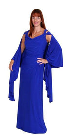 GINA BACCONI DRAPED STOLE freeshipping - Solitaire Fashions Darwen