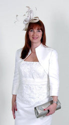 L’ATELIER DRESS & MANDARIN NECKLINE JACKET freeshipping - Solitaire Fashions Darwen