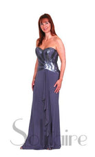 MASCARA SEQUIN GOWN freeshipping - Solitaire Fashions Darwen