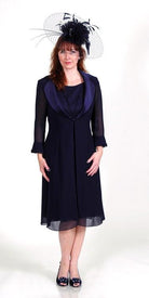 VENI INFANTINO DRESS & VOILE COAT freeshipping - Solitaire Fashions Darwen