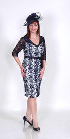 VENI INFANTINO CROCHETED LACE OVERLAY DRESS freeshipping - Solitaire Fashions Darwen