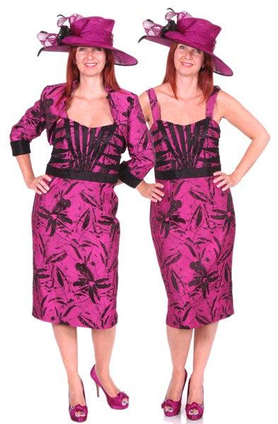 VENI INFANTINO DRESS & SHRUG JACKET freeshipping - Solitaire Fashions Darwen