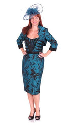 VENI INFANTINO DRESS & SHRUG JACKET freeshipping - Solitaire Fashions Darwen