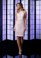 Veromia Guipure Lace Dress freeshipping - Solitaire Fashions Darwen