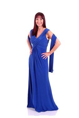 MICHAELA LOUISA LONG EVENING DRESS freeshipping - Solitaire Fashions Darwen