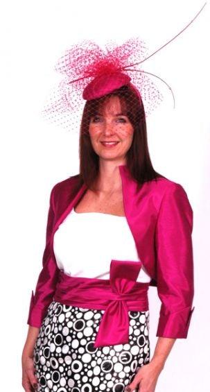 ZIELA DRESS & BOLERO JACKET WEDDING SUIT freeshipping - Solitaire Fashions Darwen