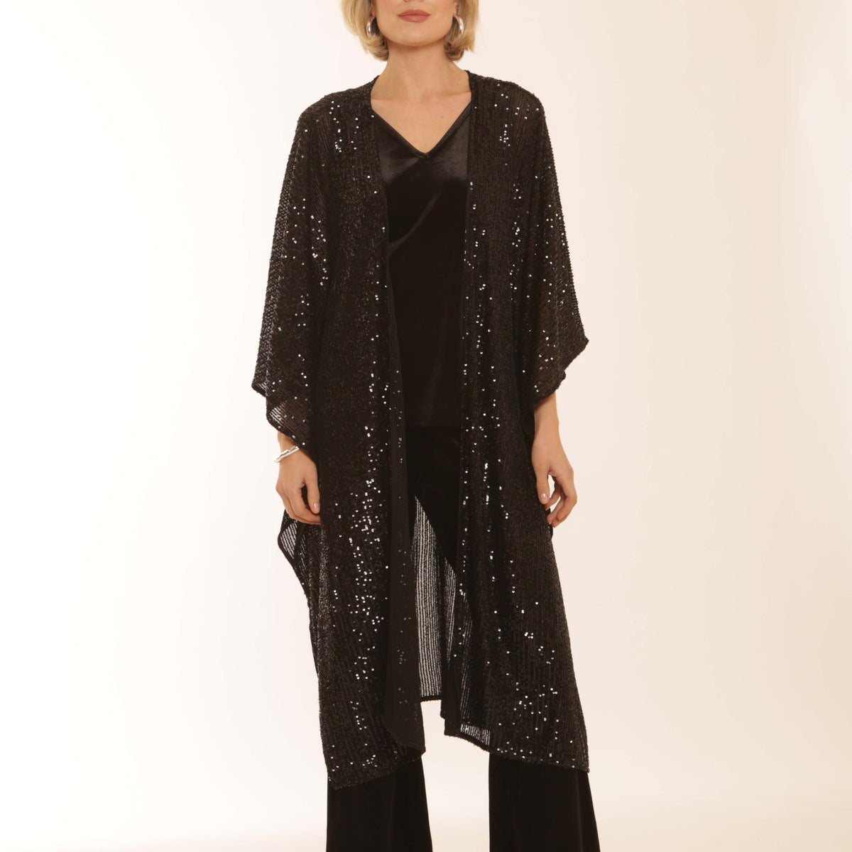 POMODORO Evening Coat 62353 – Solitaire Fashions Darwen