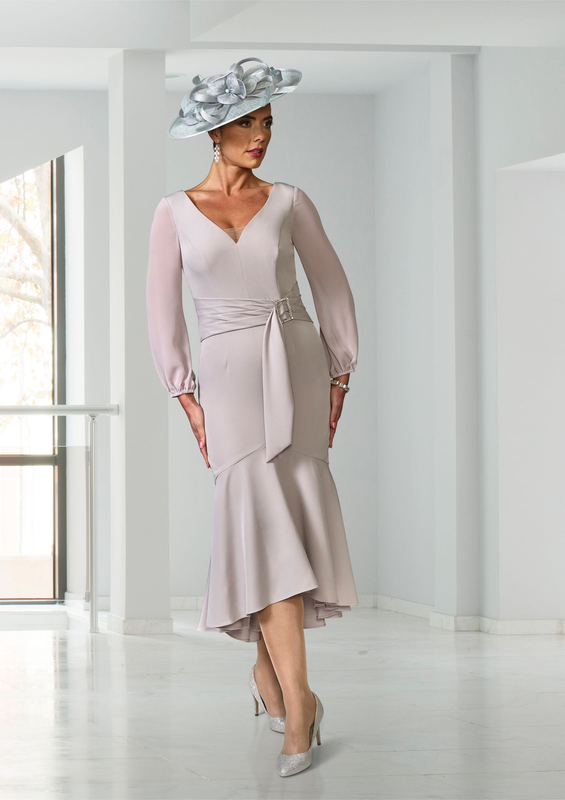 avalon classics dress in Classic Blue – Loup Charmant Olive Green Cowl Back Perfect for those who Here Comes Santa Select Jacket Size:EU52/US42/L