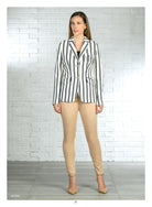BARILOCHE STRIPED JACKET freeshipping - Solitaire Fashions Darwen