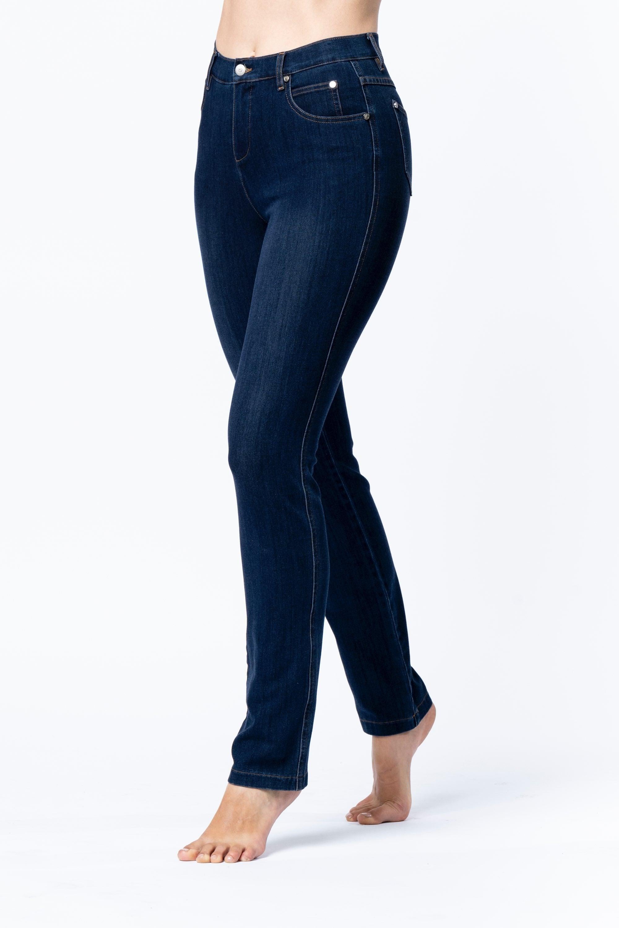 Marble 4 way stretch jeans M2408 - Solitaire Fashions Darwen