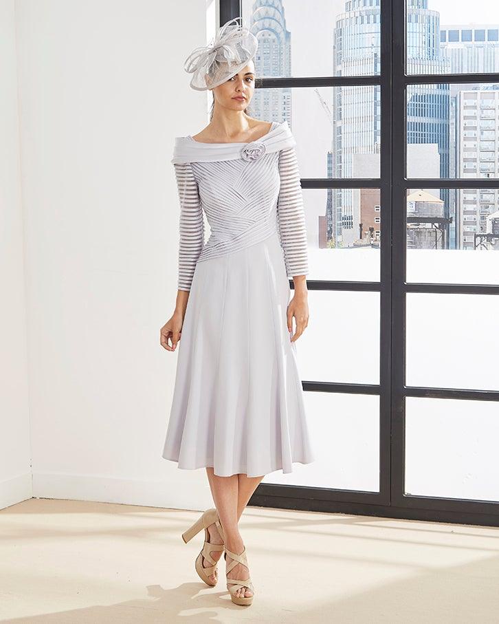 Rosa Clara Occasion Dress silver freeshipping - Solitaire Fashions Darwen