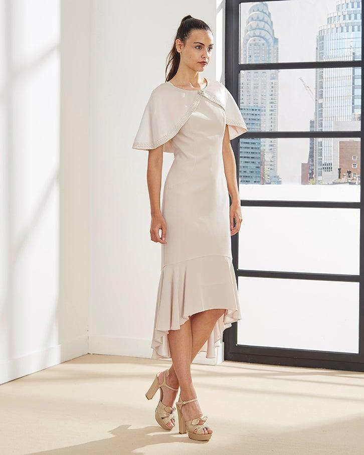 Rosa Clara Dress and Cape freeshipping - Solitaire Fashions Darwen