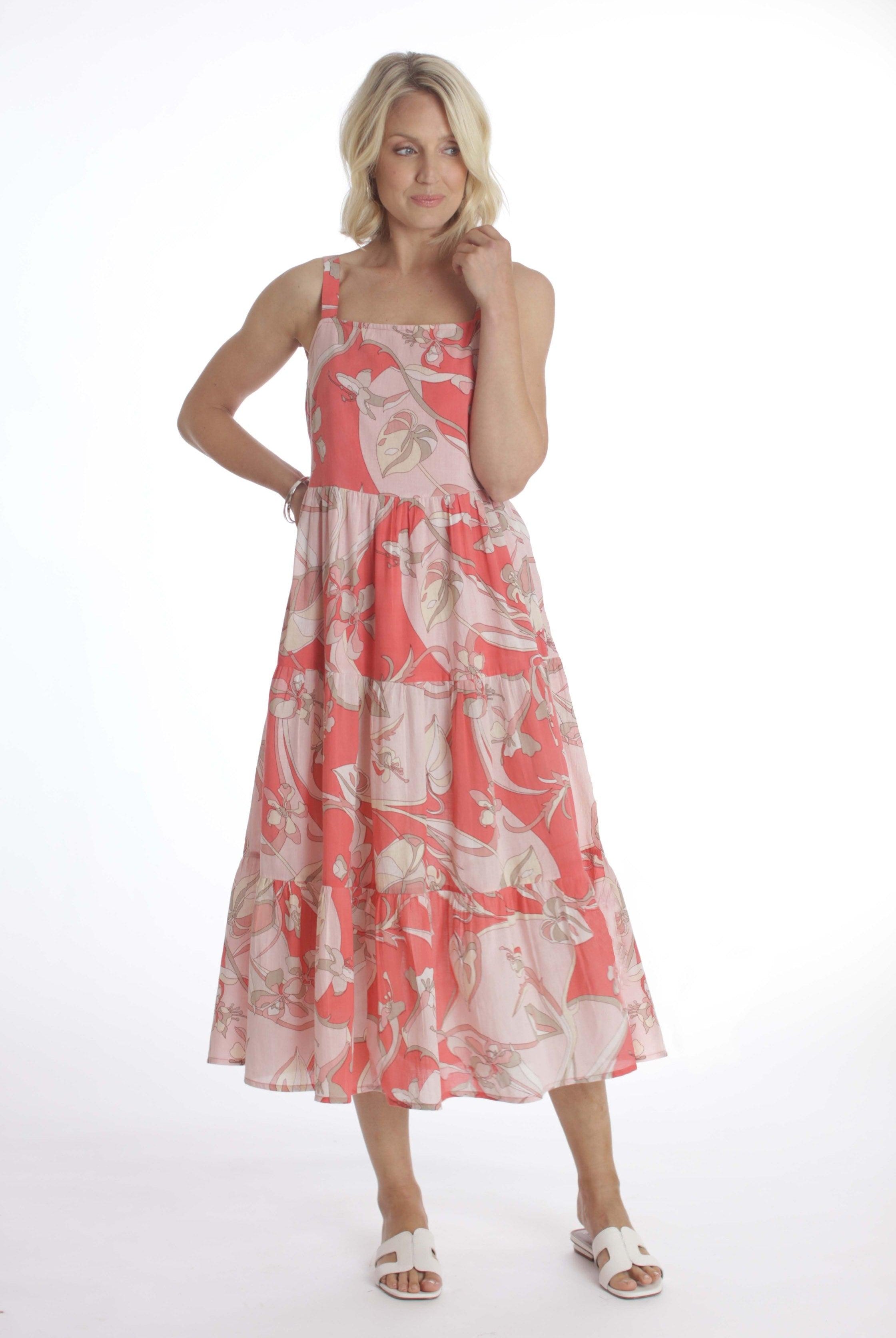 POMODORO Sun Dress 52210A - Solitaire Fashions Darwen