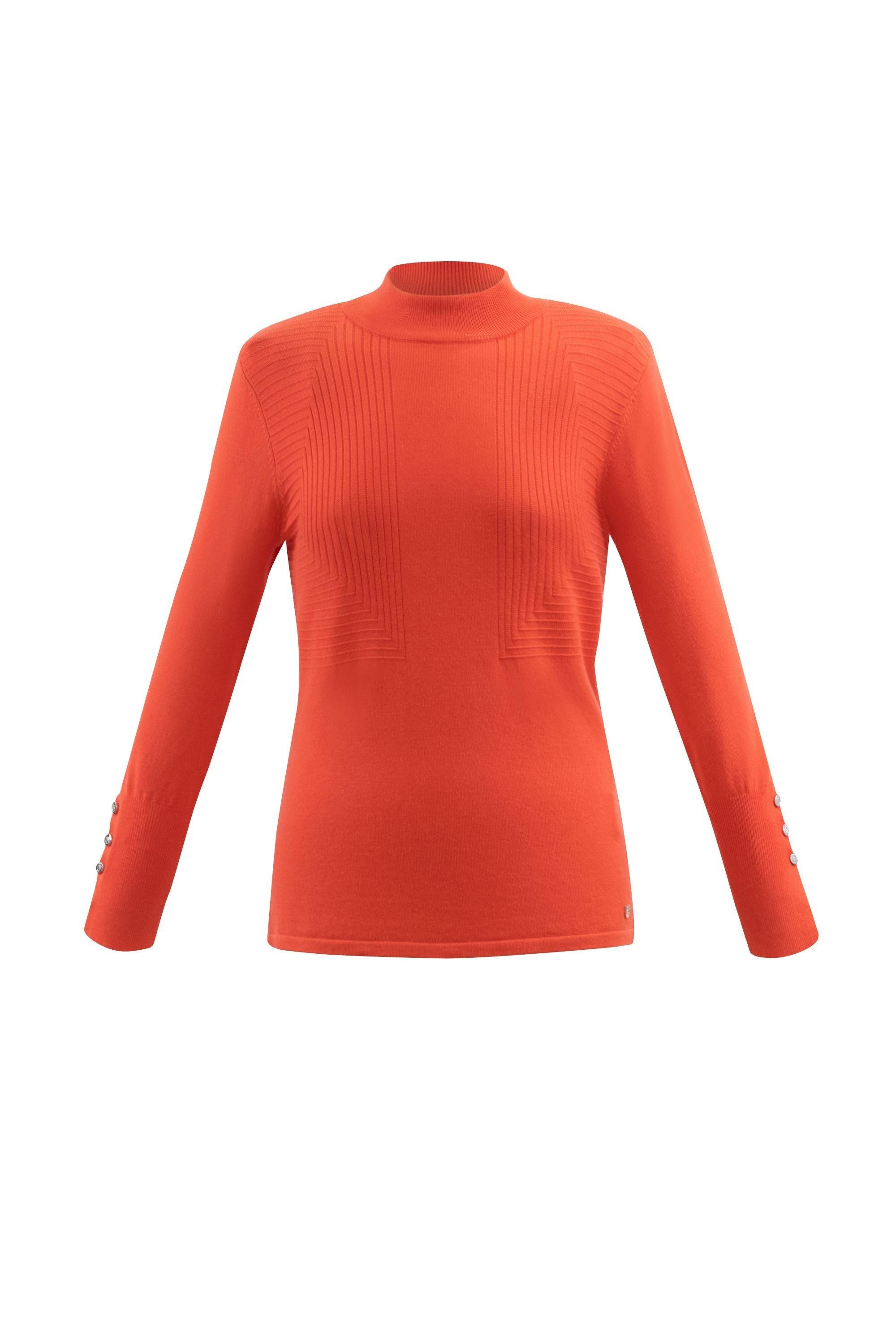 Marble Rib Knit Sweater M6315 freeshipping - Solitaire Fashions Darwen