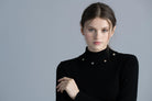 MARBLE TURTLE NECK SWEATER M6316 freeshipping - Solitaire Fashions Darwen