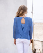 MARBLE Sweater with vest 6511 - Solitaire Fashions Darwen