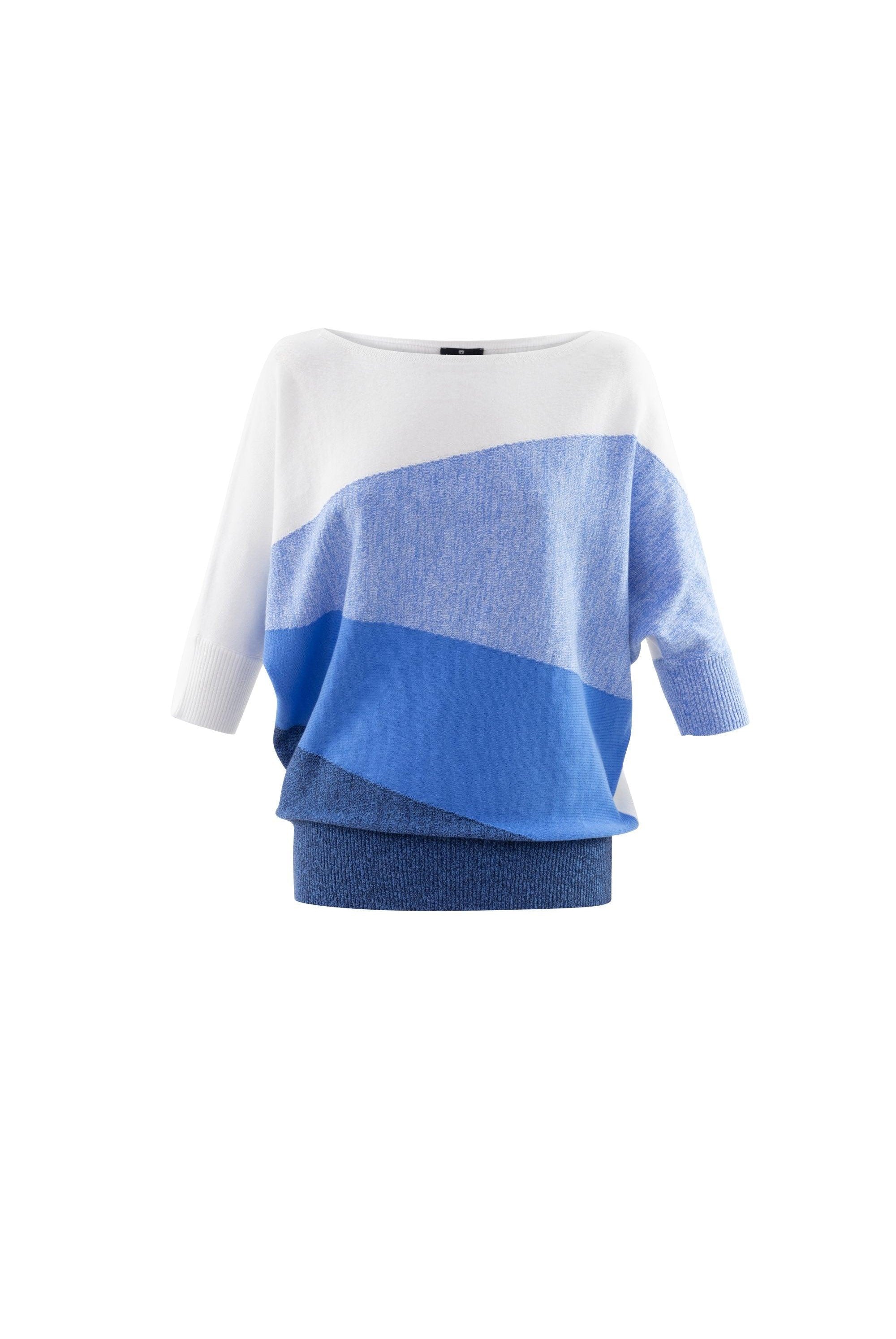 MARBLE Dolman Blouson Sweater 6556 - Solitaire Fashions Darwen