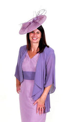 CABOTINE BELLA DRESS & WATERFALL VOILE JACKET freeshipping - Solitaire Fashions Darwen