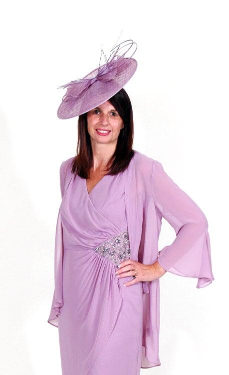 CABOTINE FLOATY DRESS & JACKET WEDDING SUIT freeshipping - Solitaire Fashions Darwen