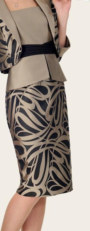 DRESS CODE PEPLUM DRESS & JACKET freeshipping - Solitaire Fashions Darwen