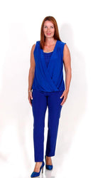 FRANK LYMAN PULL ON TROUSERS freeshipping - Solitaire Fashions Darwen