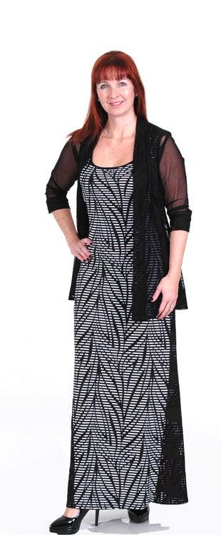 FRANK LYMAN OPEN MESH LACE JACKET freeshipping - Solitaire Fashions Darwen