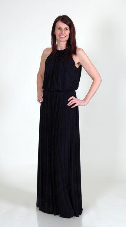 FRANK LYMAN HALTER STYLE DRESS freeshipping - Solitaire Fashions Darwen