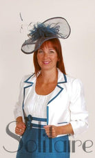 GOLD DRESS & JACKET DUAL TONE WEDDING SUIT freeshipping - Solitaire Fashions Darwen