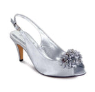 LUNAR SLING BACK PEEP TOE SHOE freeshipping - Solitaire Fashions Darwen