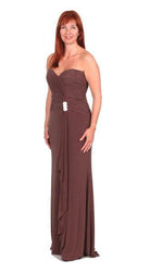 MASCARA LONG EVENING DRESS freeshipping - Solitaire Fashions Darwen