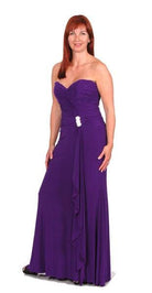 MASCARA LONG EVENING DRESS freeshipping - Solitaire Fashions Darwen