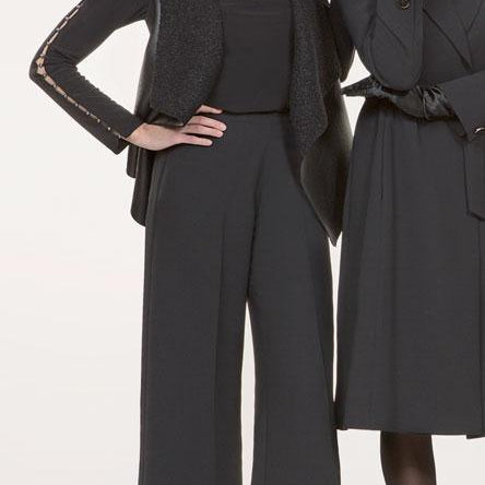 MICHAELA LOUISA BLACK CULOTTES freeshipping - Solitaire Fashions Darwen