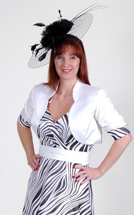 RENATA JACKET & ZEBRA PRINT DRESS freeshipping - Solitaire Fashions Darwen