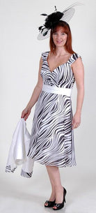 RENATA JACKET & ZEBRA PRINT DRESS freeshipping - Solitaire Fashions Darwen