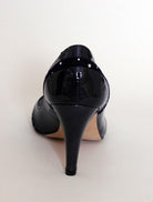 SOLITAIRE PATENT NAVY COURT SHOE freeshipping - Solitaire Fashions Darwen