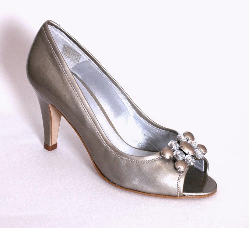 SOLITAIRE GLAMOUROUS COURT SHOE freeshipping - Solitaire Fashions Darwen