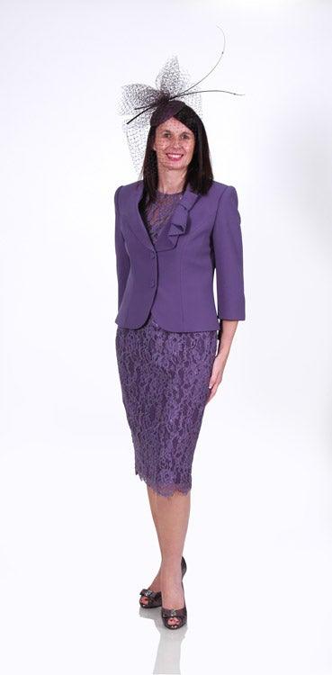 VENI INFANTINO LACE DRESS & JACKET freeshipping - Solitaire Fashions Darwen