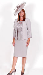 VENI INFANTINO DRESS AND PEARL DETAIL JACKET freeshipping - Solitaire Fashions Darwen