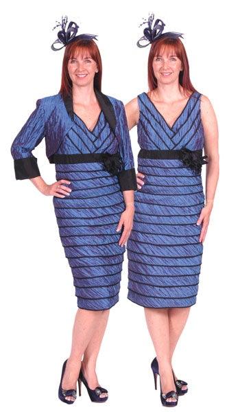 VENI INFANTINO LAYERED DRESS & BOLERO JACKET freeshipping - Solitaire Fashions Darwen