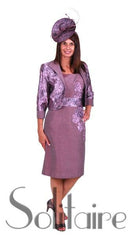 ZEILA OCCASION WEAR DRESS & JACKET freeshipping - Solitaire Fashions Darwen